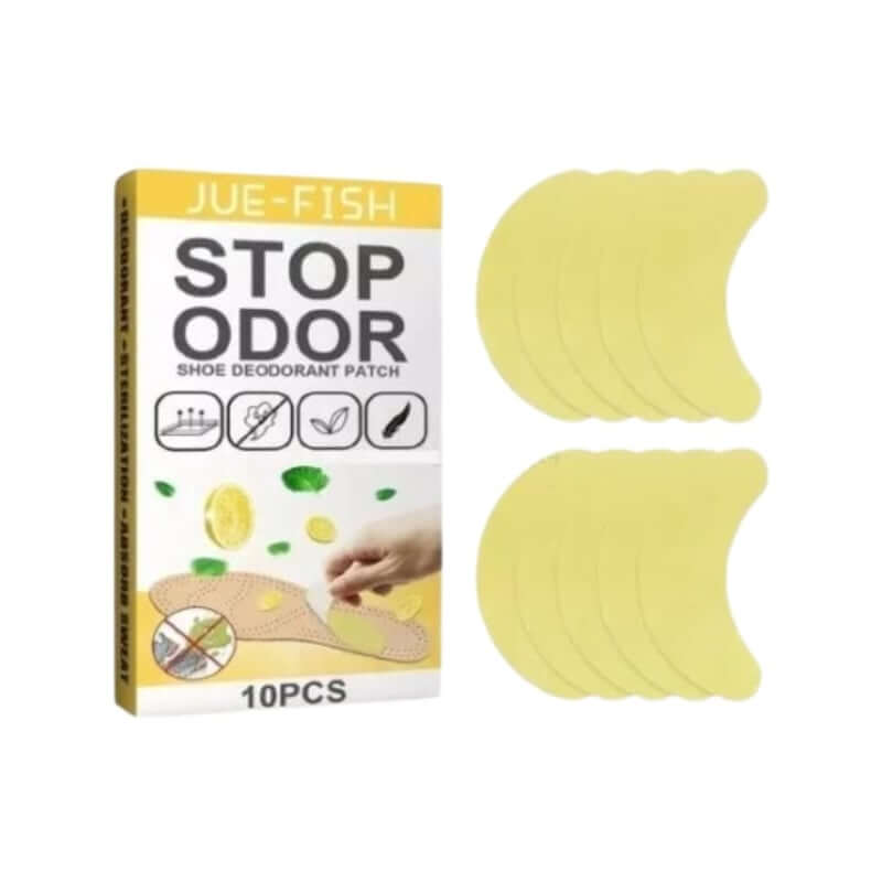 STOP ODOR - 10 Parches Desodorantes para Calzado