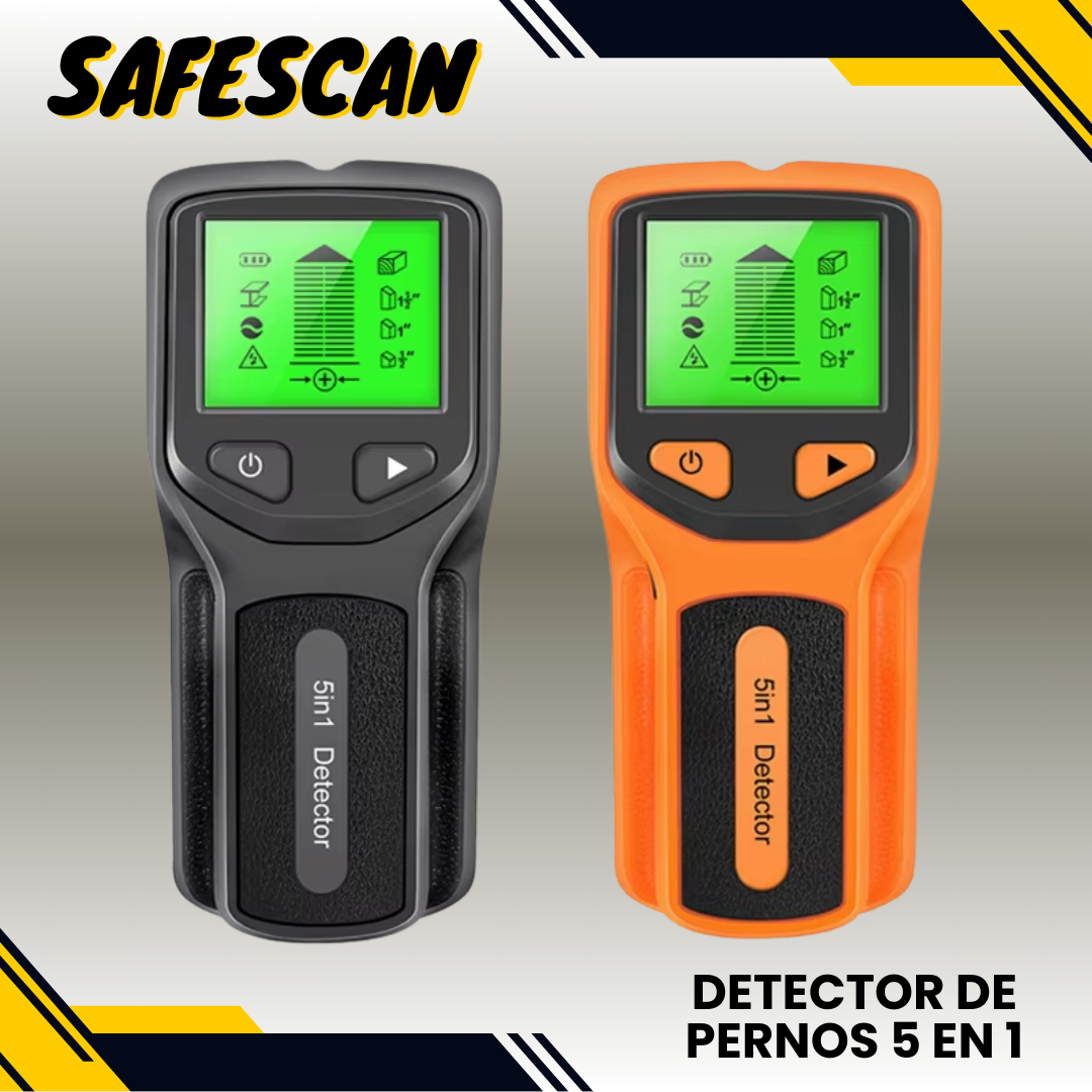 SafeScan™ - Detector de pernos 5 en 1