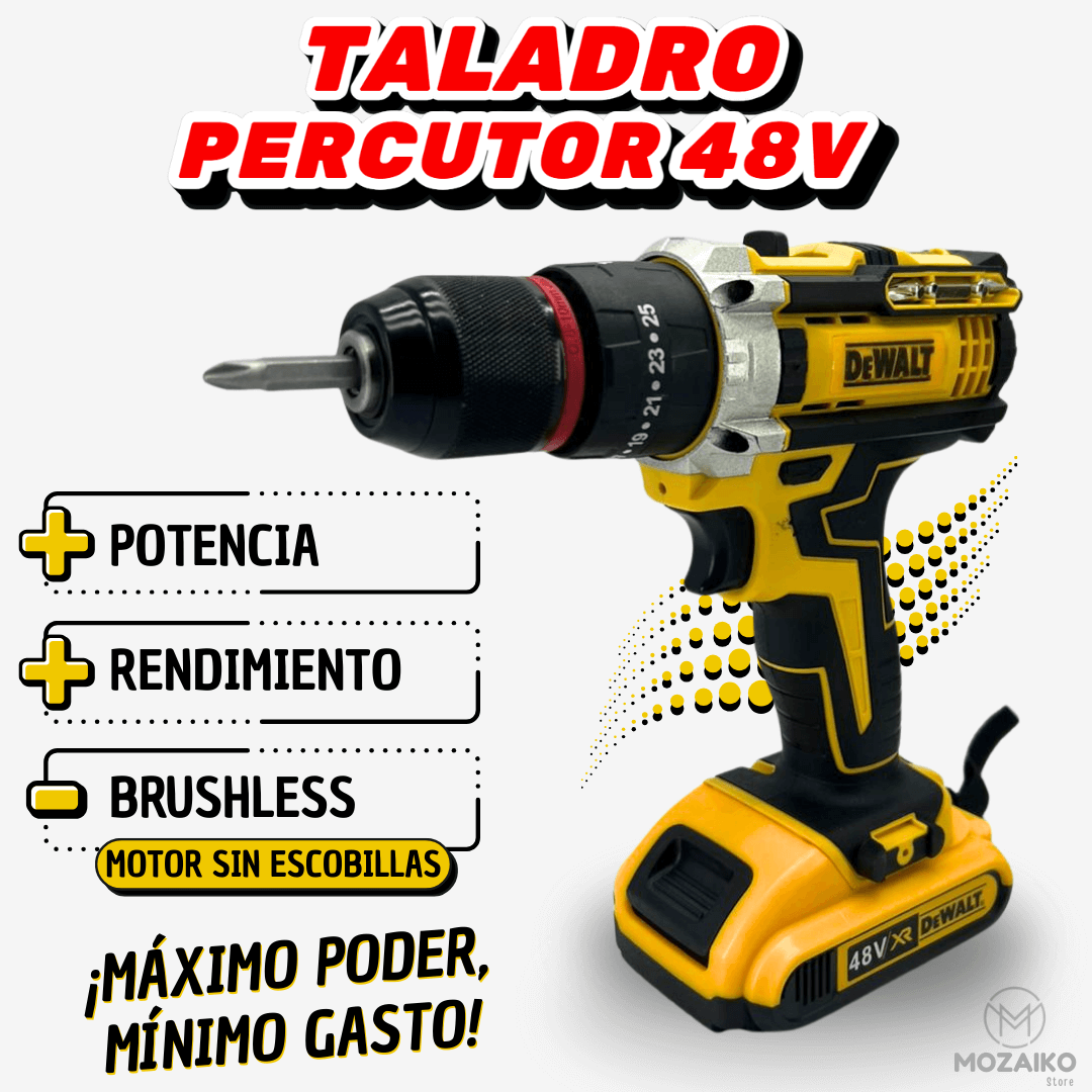 TALADRO PERCUTOR 48V ⚡