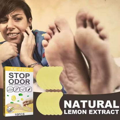STOP ODOR - 10 Parches Desodorantes para Calzado